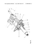 Steering column for a motor vehicle diagram and image