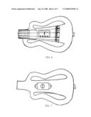 ELECTRIC STRINGED MUSIC INSTRUMENT WITH MUSIC TUNER diagram and image