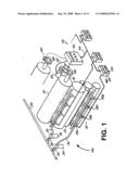 Spray dampening valve having associated electronic adjustment and correction data diagram and image