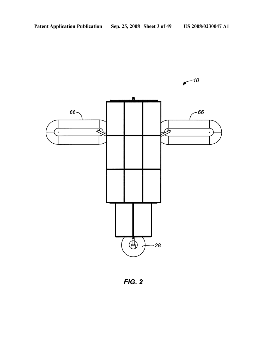 Stackable Tracking Solar Collector Assembly - diagram, schematic, and image 04