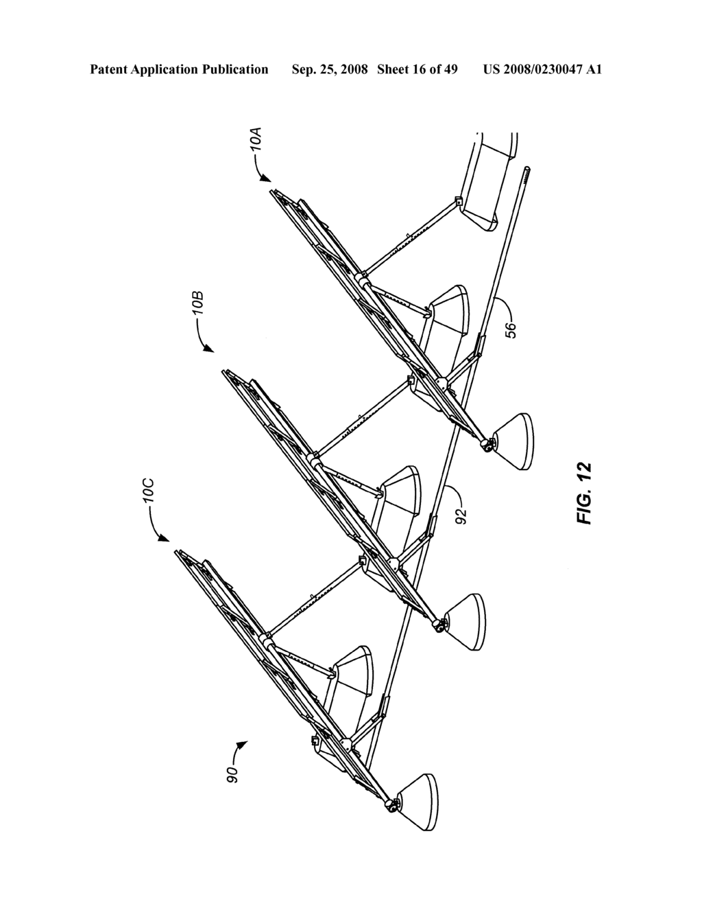 Stackable Tracking Solar Collector Assembly - diagram, schematic, and image 17