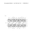 Electroplating solution, method for manufacturing multilayer printed circuit board using the same solution, and multilayer printed circuit board diagram and image