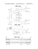 REAR WHEEL SUSPENSION FOR A MOTORCYCLE AND SWING ARM ATTACHMENT STRUCTURE FOR A MOTORCYCLE diagram and image