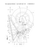 REAR WHEEL SUSPENSION FOR A MOTORCYCLE AND SWING ARM ATTACHMENT STRUCTURE FOR A MOTORCYCLE diagram and image