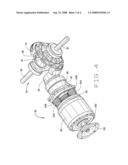 Front to Rear Torque Vectoring Axle with Overspaced Capability for Vehicle Dynamic Control Systems diagram and image