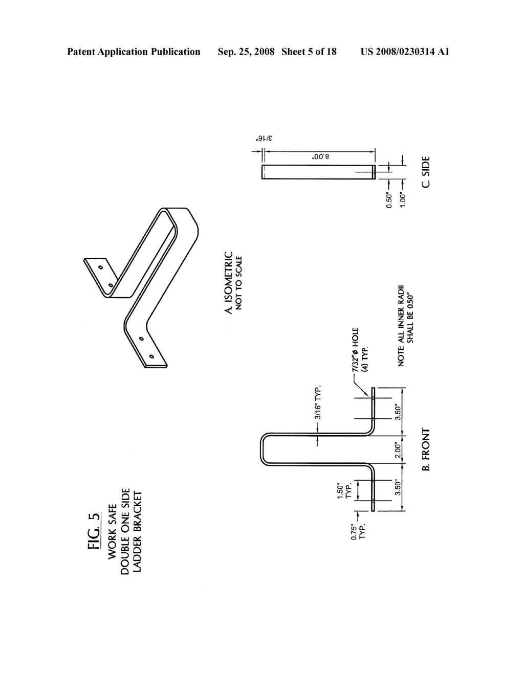 Ladder Security Bracket and Safety System - diagram, schematic, and image 06