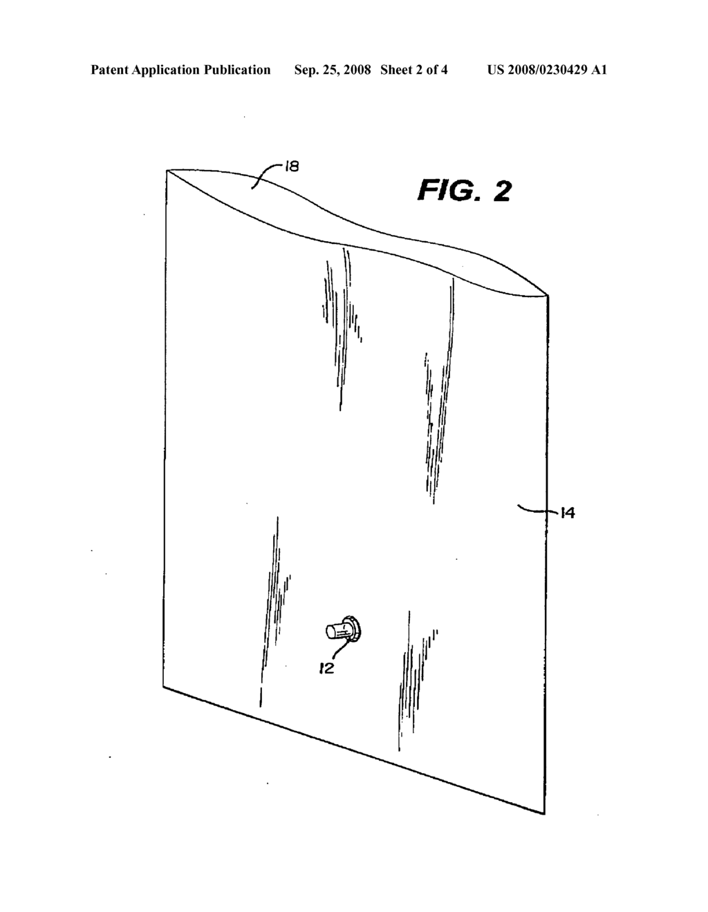 One way valve for fluid evacuation from a container - diagram, schematic, and image 03