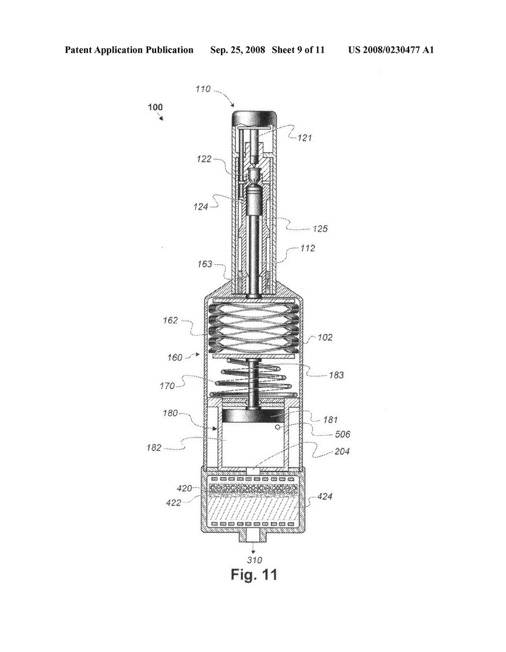 Blast energy accumulator and energy conversion device and method - diagram, schematic, and image 10