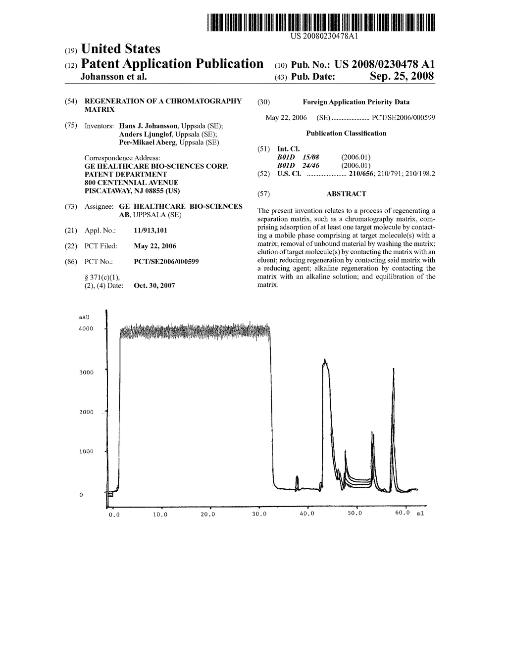 Regeneration Of A Chromatography Matrix - diagram, schematic, and image 01