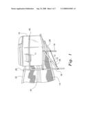 Cooler support shelf diagram and image