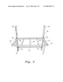 Cooler support shelf diagram and image