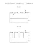 Method for forming fine patterns using etching slope of hard mask layer in semiconductor device diagram and image