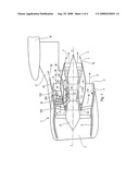 Turbofan Provided With a Pre-Cooler diagram and image