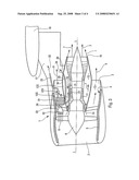 Turbofan Provided With a Pre-Cooler diagram and image