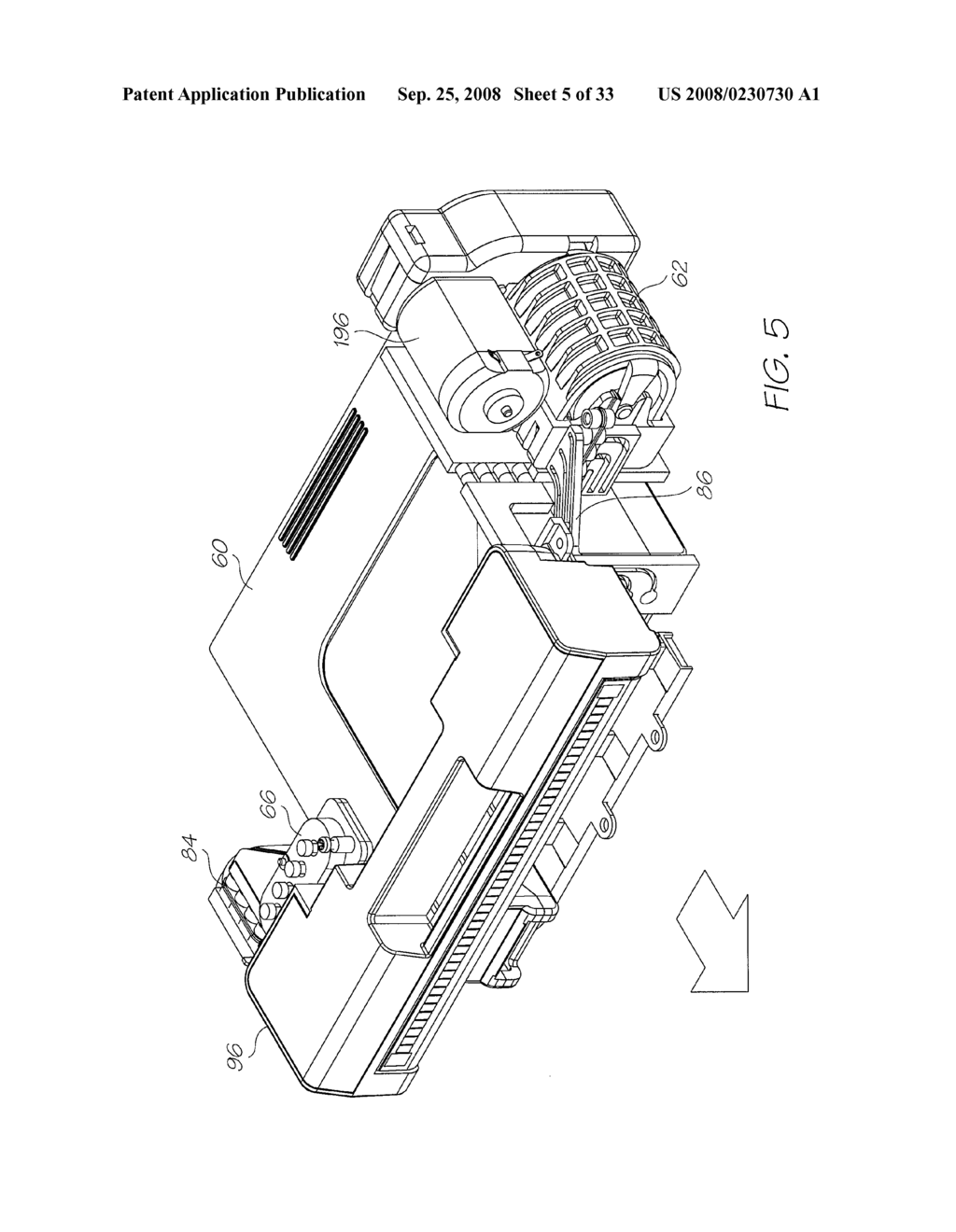 DETACHABLE FLUID COUPLING FOR INKJET PRINTER - diagram, schematic, and image 06