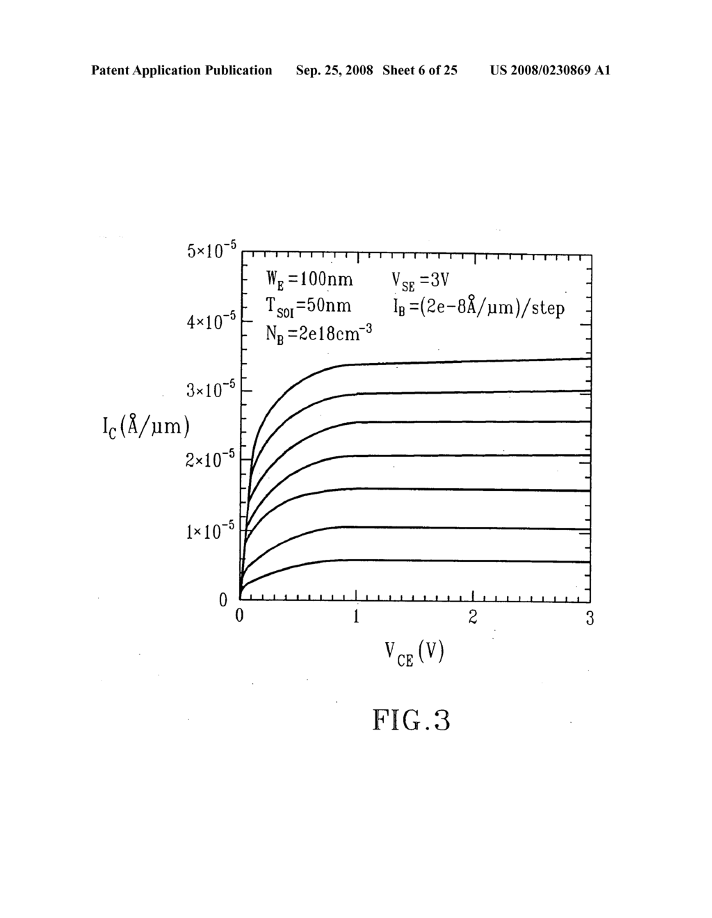 ULTRA-THIN SOI VERTICAL BIPOLAR TRANSISTORS WITH AN INVERSION COLLECTOR ON THIN-BURIED OXIDE (BOX) FOR LOW SUBSTRATE-BIAS OPERATION AND METHODS THEREOF - diagram, schematic, and image 07