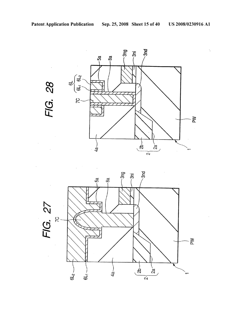 SEMICONDUCTOR INTEGRATED CIRCUIT DEVICE AND FABRICATION PROCESS THEREOF - diagram, schematic, and image 16