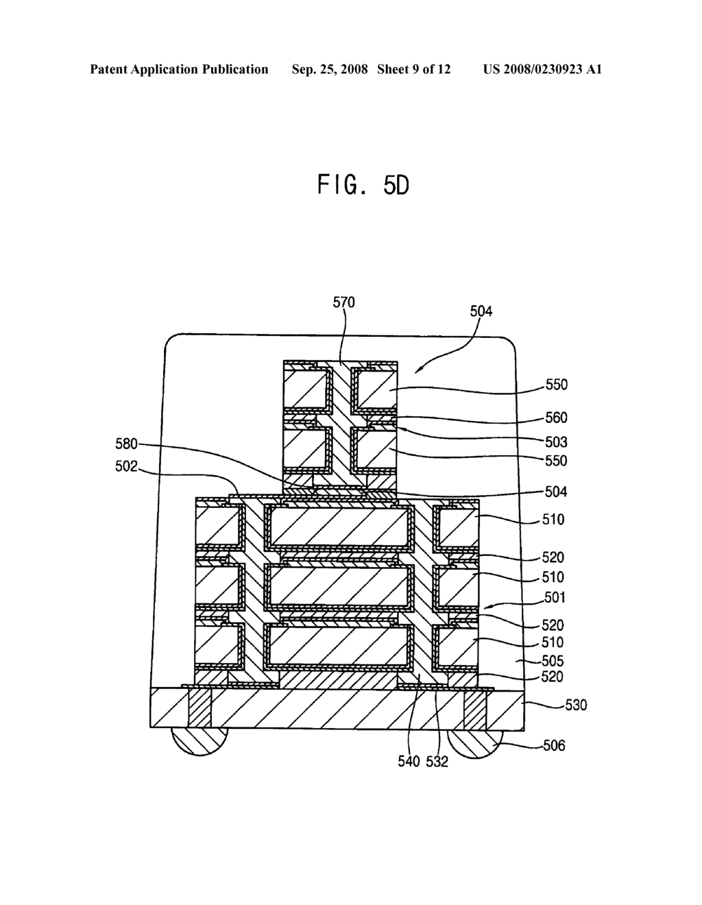 CHIP STACK PACKAGE AND METHOD OF MANUFACTURING THE CHIP STACK PACKAGE - diagram, schematic, and image 10