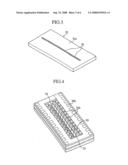 SEMICONDUCTOR DEVICE, SEMICONDUCTOR PACKAGE FOR USE THEREIN, AND MANUFACTURING METHOD THEREOF diagram and image