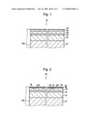 Method for manufacturing information recording medium, method for forming resin mask, transferring apparatus, and light-transmitting stamper diagram and image