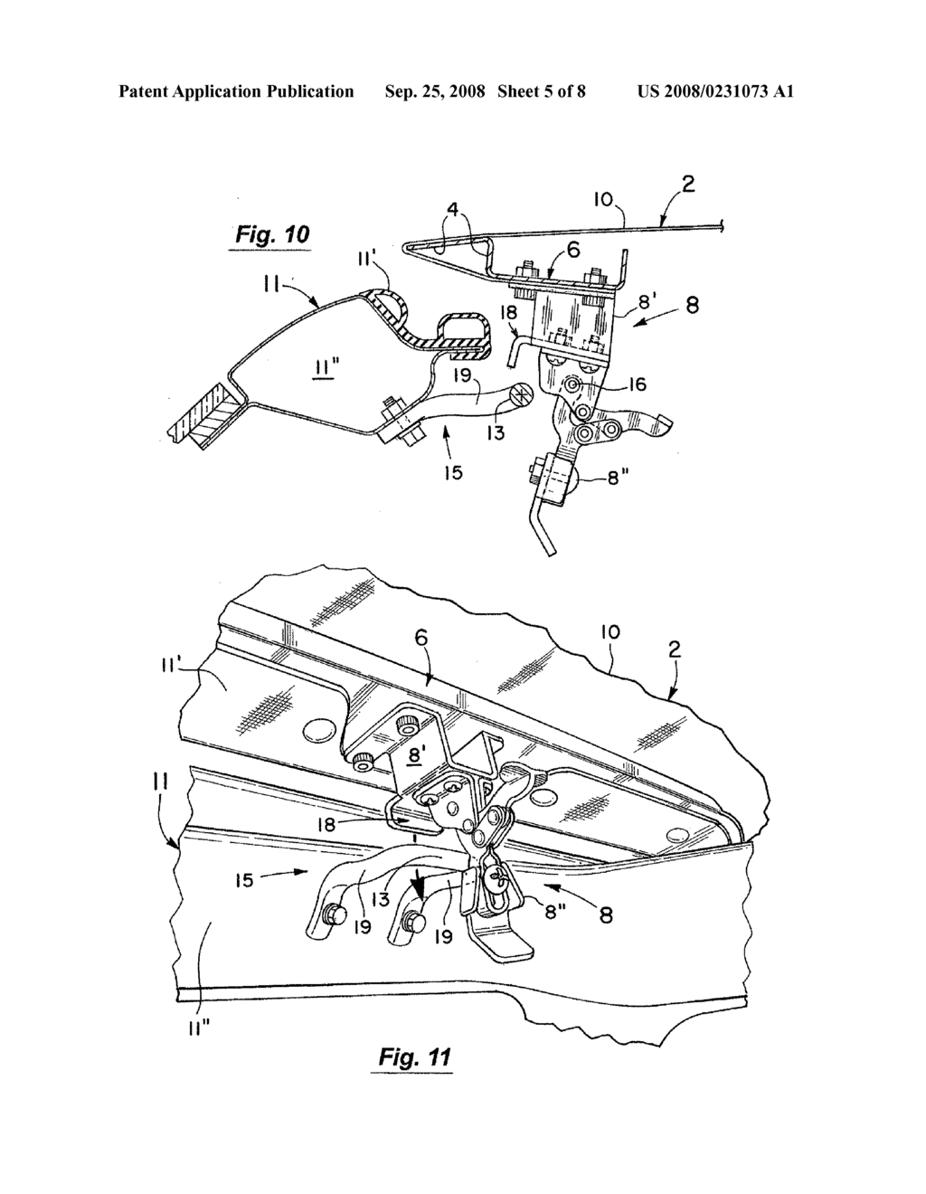 CLAMPING ARRANGEMENT FOR A SOFT TOP HEADER FOR A SPORT UTILITY OR OTHER VEHICLE - diagram, schematic, and image 06