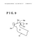 Door opening and closing apparatus for vehicle diagram and image