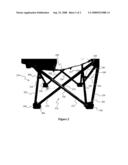 Quad Chair With Safety Spacer diagram and image