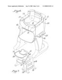 CHILD S HIGHCHAIR WITH ACCESS ATTACHMENT diagram and image