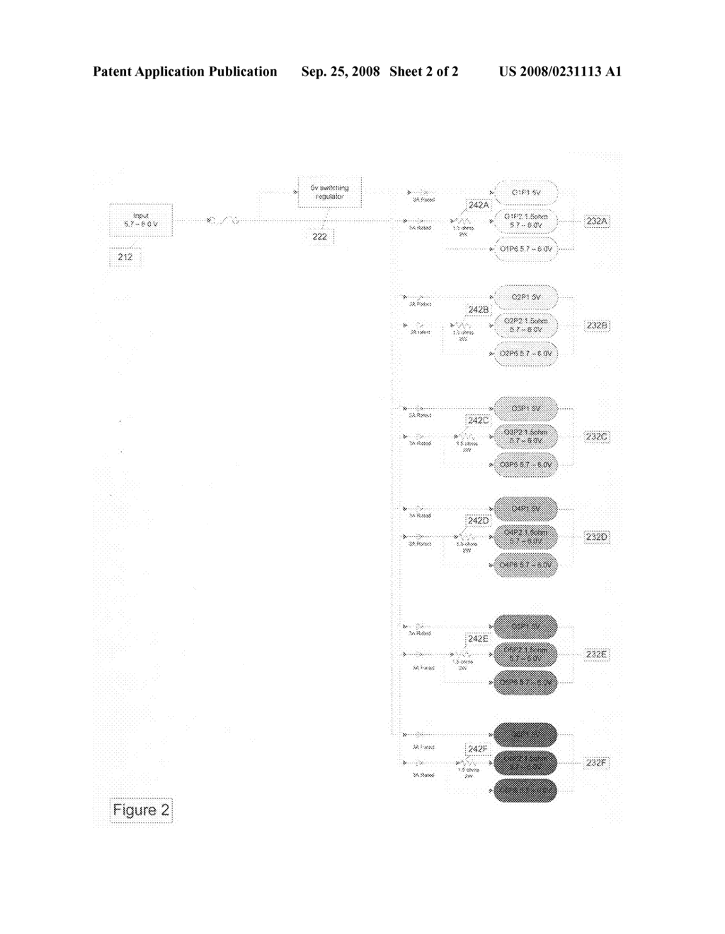 Multiple device battery charger - diagram, schematic, and image 03