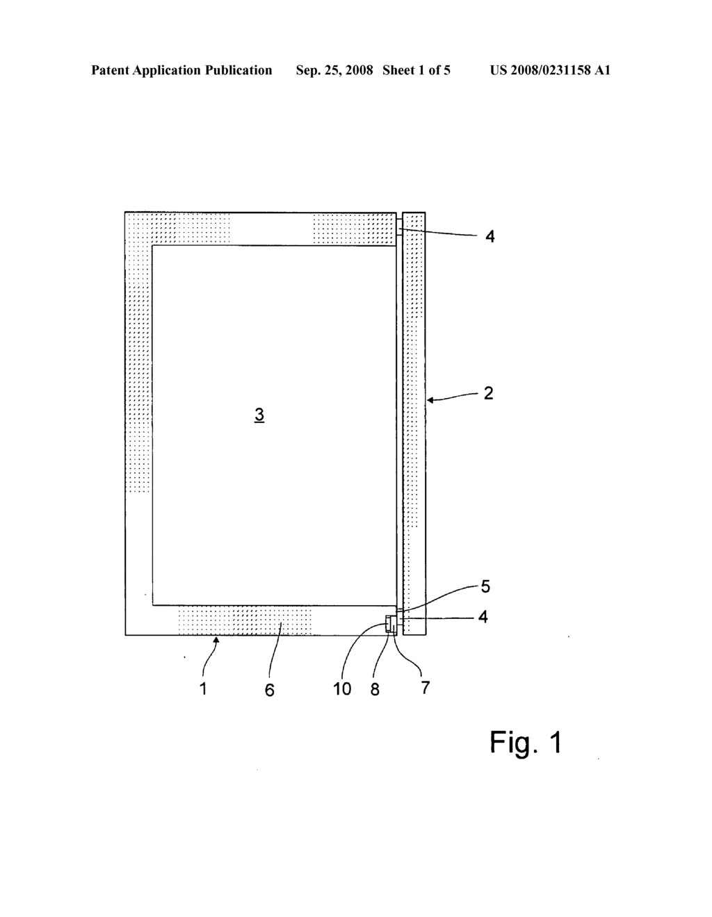 Refrigerating Device with Door Opening Aid - diagram, schematic, and image 02