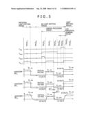 Driving method for organic electroluminescence light emitting section diagram and image