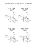 Driving method for organic electroluminescence light emitting section diagram and image