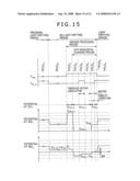 Driving method for organic electroluminescence light emitting section diagram and image