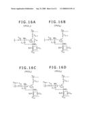 Driving method for organic electroluminescence light emitting section diagram and image