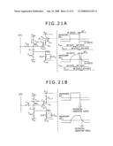 Driving method for organic electroluminescence light emitting section diagram and image