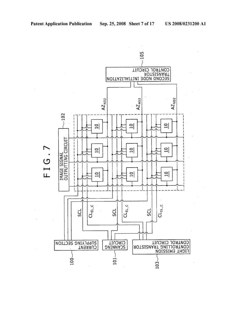 Driving method for organic electroluminescence light emitting section - diagram, schematic, and image 08