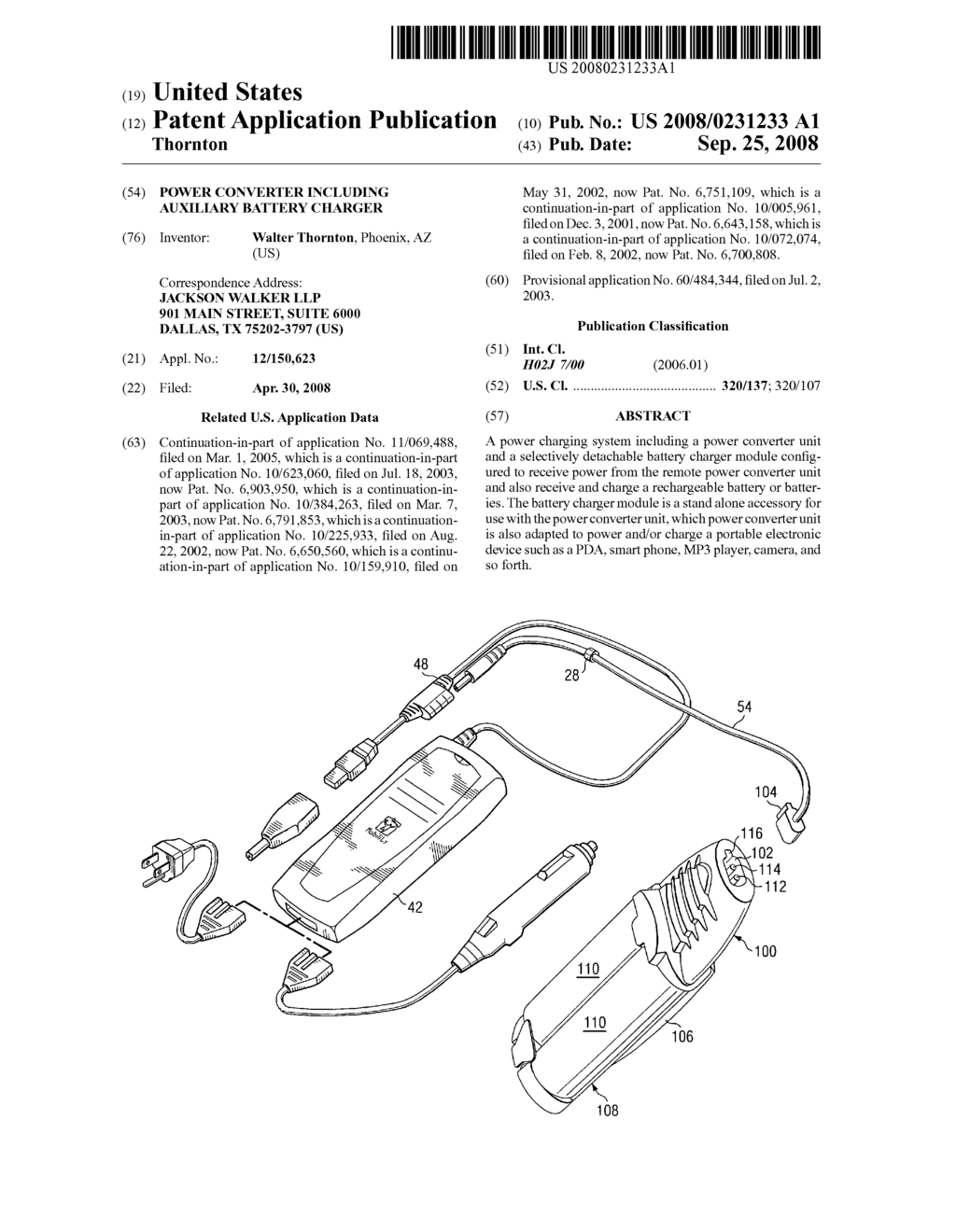 Power converter including auxiliary battery charger - diagram, schematic, and image 01