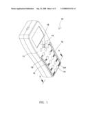 RISER, RIDGE BASED TOUCH KEYPAD FOR PORTABLE ELECTRONIC DEVICE diagram and image