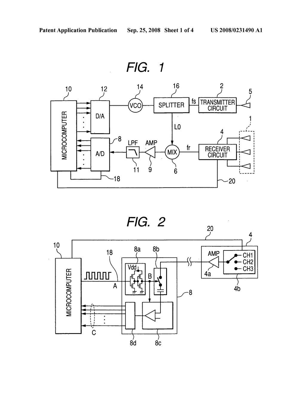 Fault detection apparatus for detecting failure of A/D converter due to loss of externally supplied clock signal - diagram, schematic, and image 02