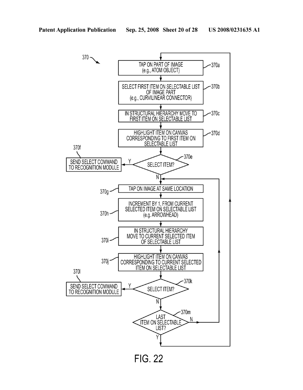 Methods and processes for recognition of electronic ink strokes - diagram, schematic, and image 21