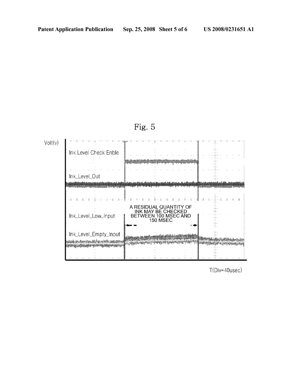 INK LEVEL DETECTING APPARATUS OF INK-JET IMAGE FORMING APPARATUS AND METHOD FOR CONTROLLING THE SAME - diagram, schematic, and image 06