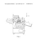 Image forming apparatus equipped with maintenance mechanism diagram and image