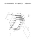 PRINTHEAD WITH DRIVE CIRCUITRY COMPONENTS ADJACENT THE PRINTHEAD IC diagram and image