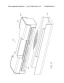 PRINTHEAD WITH DRIVE CIRCUITRY COMPONENTS ADJACENT THE PRINTHEAD IC diagram and image