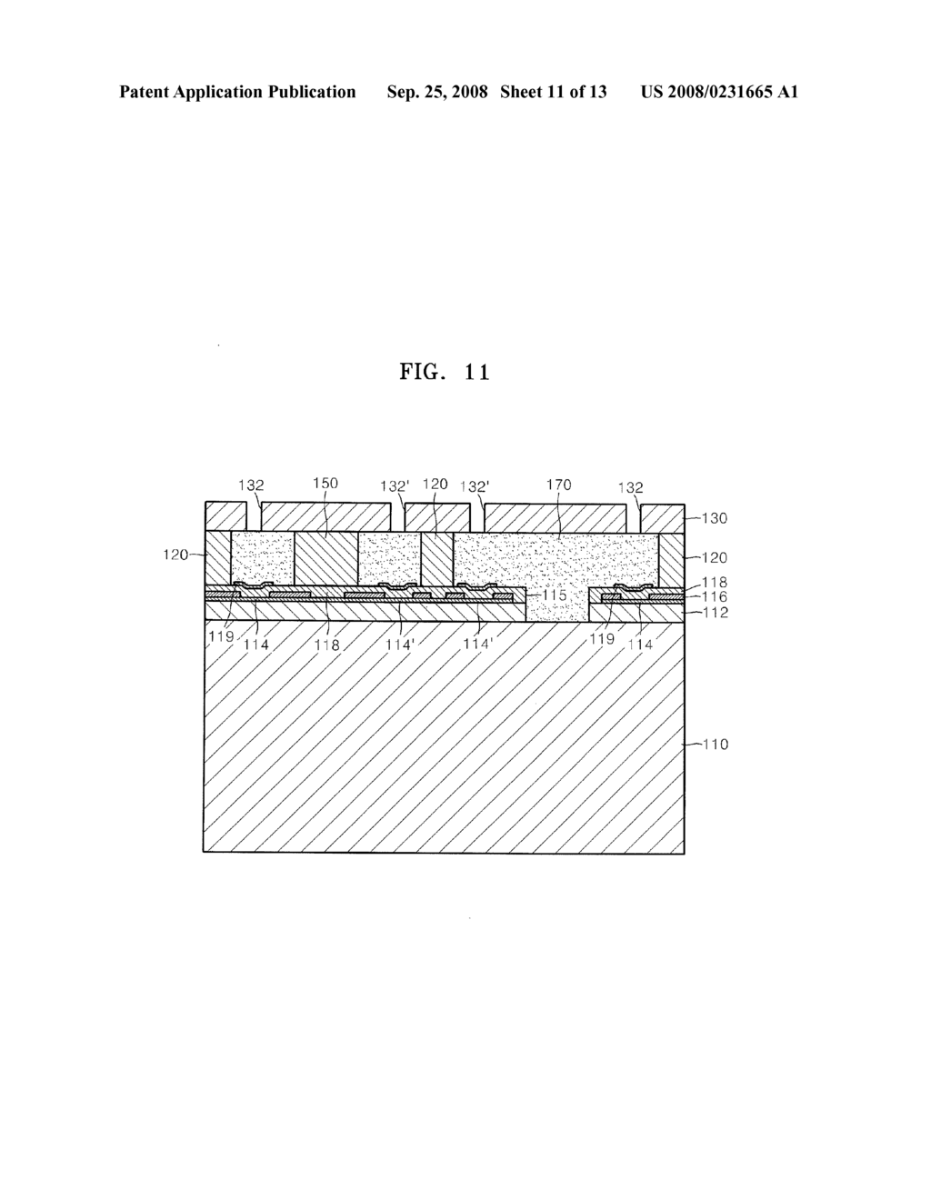 INKJET PRINTHEAD, PRINTING METHOD USING THE SAME, AND METHOD OF MANUFACTURING THE INKJET PRINTHEAD - diagram, schematic, and image 12