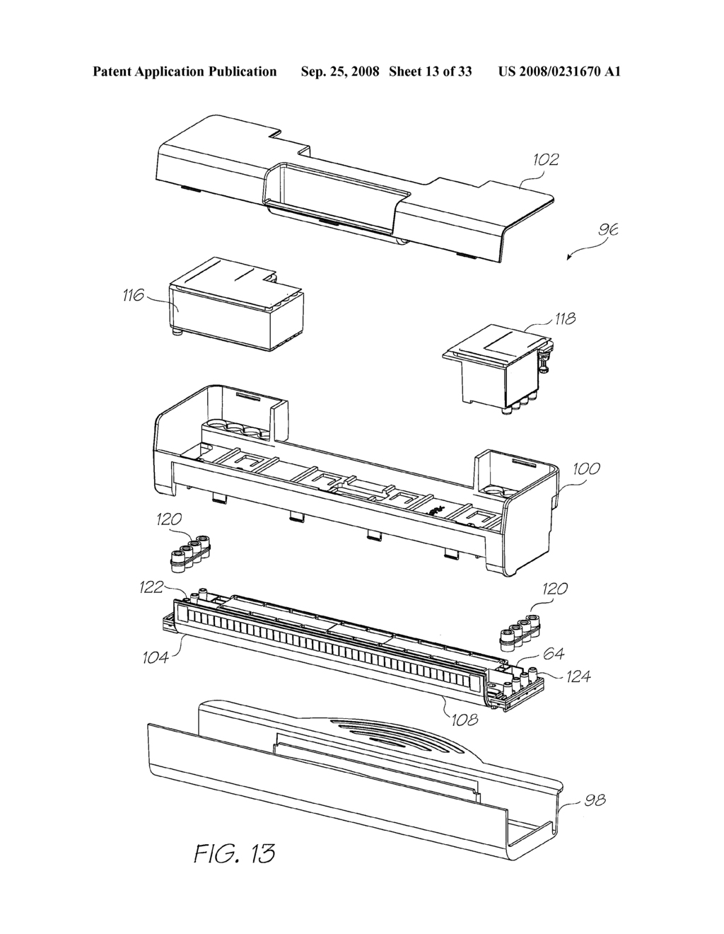 INK COUPLING FOR INKJET PRINTER WITH CARTRIDGE - diagram, schematic, and image 14