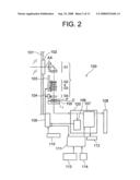 Electronic image pickup apparatus diagram and image