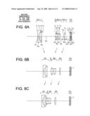 Electronic image pickup apparatus diagram and image