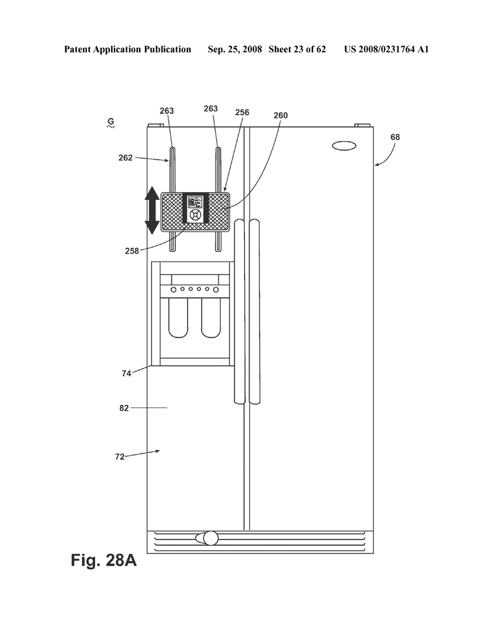 Writing surface with video display - diagram, schematic, and image 24