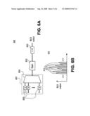 Periodically filtered broadband light source diagram and image